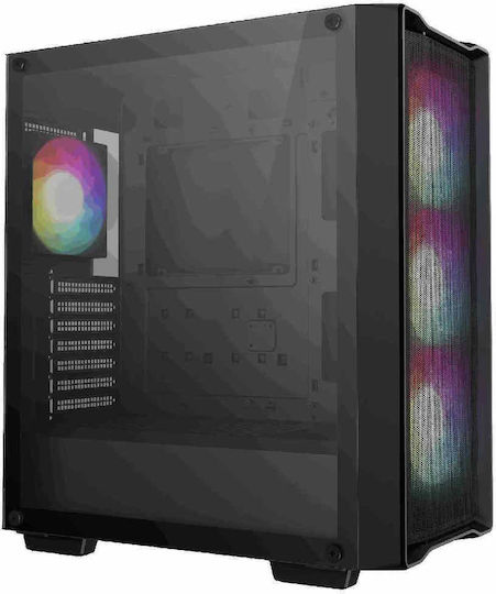 Deepcool CC560 V2 Mesh Gaming Midi Tower Computer Case with Side Window Black