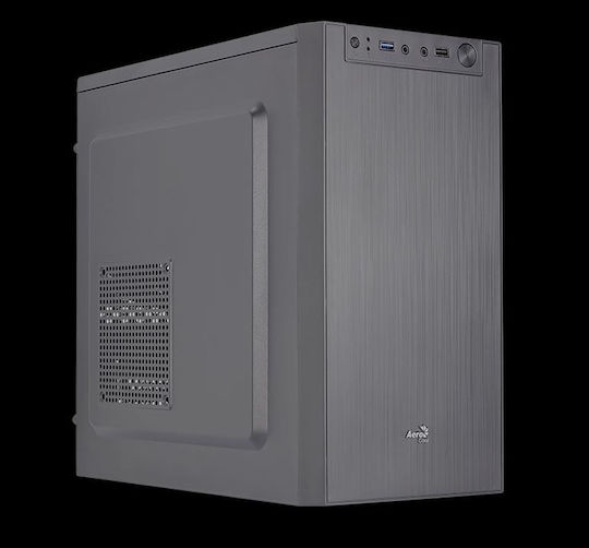 Aerocool CS-108 Mini Tower Κουτί Υπολογιστή Μαύρο
