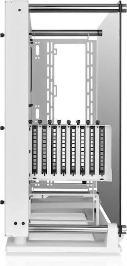Thermaltake Core P3 TG Pro Gaming Midi Tower Computer Case with Side Window White
