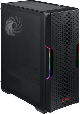 Adata XPG Starker AIR Gaming Midi Tower Κουτί Υπολογιστή με Πλαϊνό Παράθυρο και RGB Φωτισμό Μαύρο