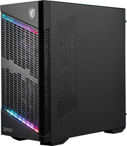 MSI MPG Velox 100P Airflow Gaming Midi Tower Κουτί Υπολογιστή με Πλαϊνό Παράθυρο και RGB Φωτισμό Μαύρο