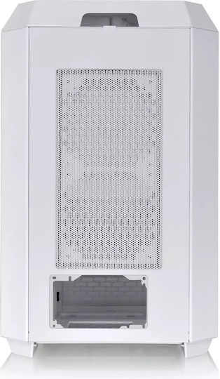 Thermaltake The Tower 300 Gaming Micro Tower Κουτί Υπολογιστή με Πλαϊνό Παράθυρο και RGB Φωτισμό Λευκό