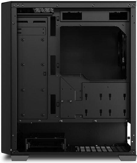 Sharkoon VS8 Gaming Micro Tower Computer Case with Side Window Black