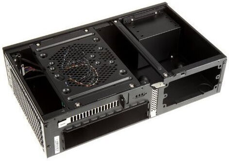 Silverstone ML05B Home Theater Κουτί Υπολογιστή Μαύρο