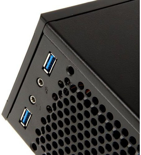 Silverstone ML05B Home Theater Κουτί Υπολογιστή Μαύρο