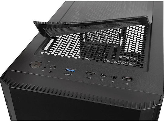 Inter-Tech SM-007 Enforcer Mini Tower Κουτί Υπολογιστή Μαύρο