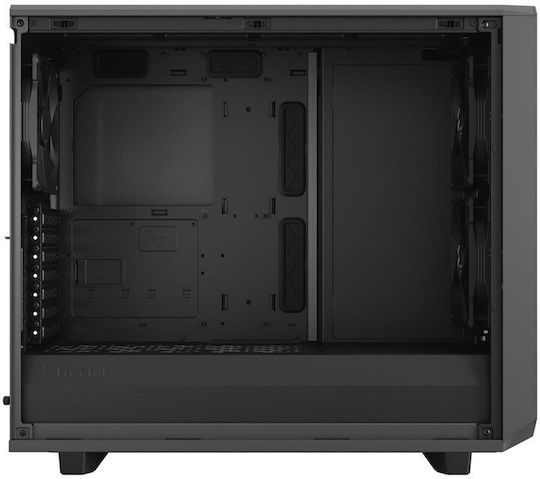 Fractal Design Meshify 2 Light Tempered Glass Gaming Midi-Turm Computergehäuse mit Seitenfenster Grau