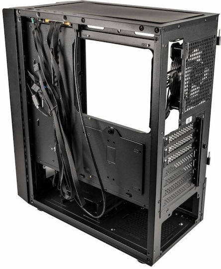 Kolink Inspire K12 ARGB Gaming Midi Tower Κουτί Υπολογιστή με Πλαϊνό Παράθυρο Μαύρο