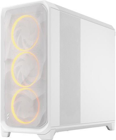 Fractal Design Meshify 3 XL RGB Clear Tint Gaming Midi Tower Κουτί Υπολογιστή με Πλαϊνό Παράθυρο Λευκό