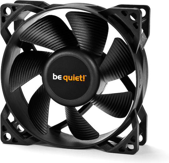 Be Quiet Pure Wings 2 Ventilator Pentru Carcasă 80mm (1900rpm / 26.3cfm) Fără Iluminare LED și Conexiune 4-Pin PWM