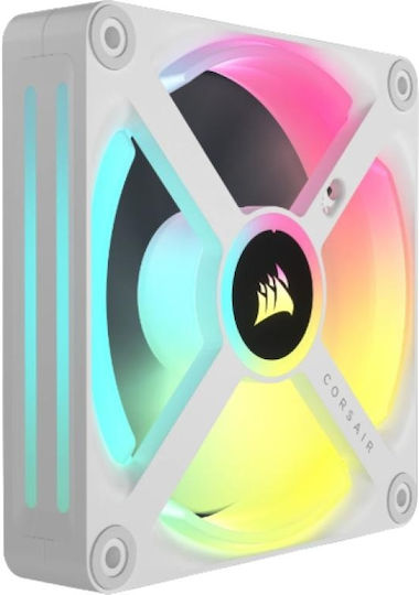 Corsair iCUE LINK QX120 Case Fan 2400rpm With RGB Lighting 3pcs White