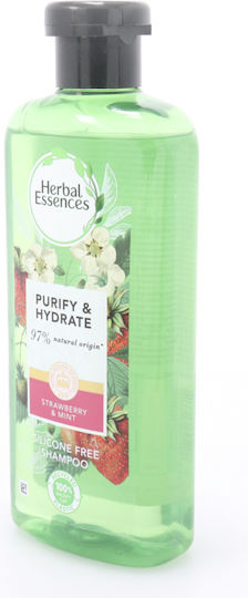 Herbal Essences White Strawberry & Sweet Mint Shampoos Shine for All Hair Types 400ml