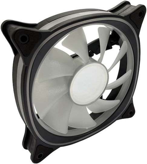 LC-Power Lc-cf-120-argb-kit-b Case Fan 120mm with ARGB Lighting and Connection 6-Pin 3pcs