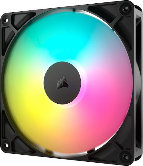 Corsair RS140 Case Fan 1700rpm 95.5cfm with ARGB Lighting and 4-Pin PWM Connection 2pcs