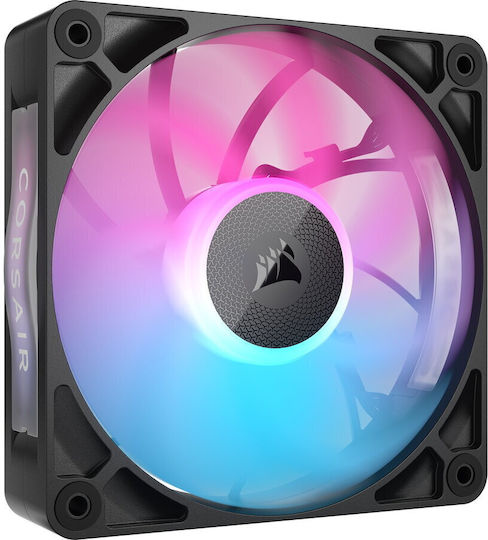 Corsair Ventilator Pentru Carcasă ICUE LINK RX120 MAX (2000rpm / 71.3cfm) cu Iluminare RGB și Conexiune 4-Pin PWM 3 Bucăți