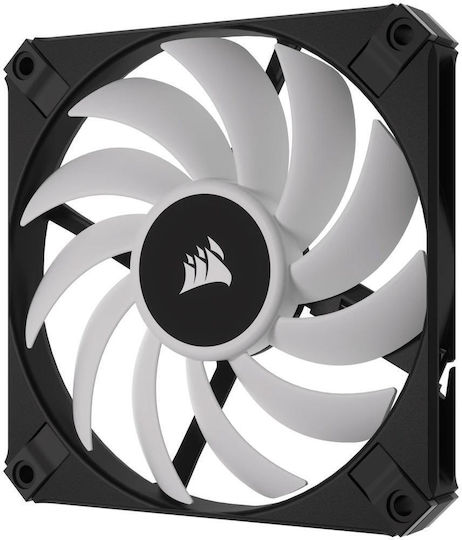 Corsair iCUE AF120 Slim Ventilator Pentru Carcasă (2000rpm) Cu Iluminare RGB Și Conexiune 4-Pin PWM 2 Buc