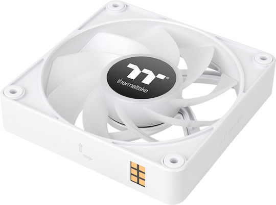 Thermaltake CT120 EX Reverse Blade Case Fan 2000rpm 65.82cfm with ARGB Lighting and 3-Pin 4-Pin PWM Connection 3pcs White