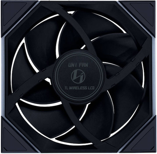 Lian Li UNI FAN TL Wireless Case Fan 140mm with White Lighting and Connection 4-Pin PWM 1pcs