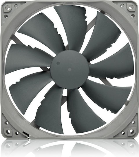 Noctua NF-P14s redux-900 Case Fan 140mm (900rpm / 49.6cfm) Without LED Lighting and 3-Pin Connection Gray