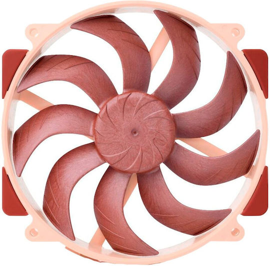 Noctua NF-A14X25R G2 PWM SX2-PP Case Fan 140mm (1500rpm / 91.5cfm) Without LED Lighting And 4-Pin Connection 2pcs Brown