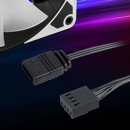 Sharkoon SilentStorm Case Fan 120mm (1400rpm) με RGB Φωτισμό και Σύνδεση 4-Pin PWM