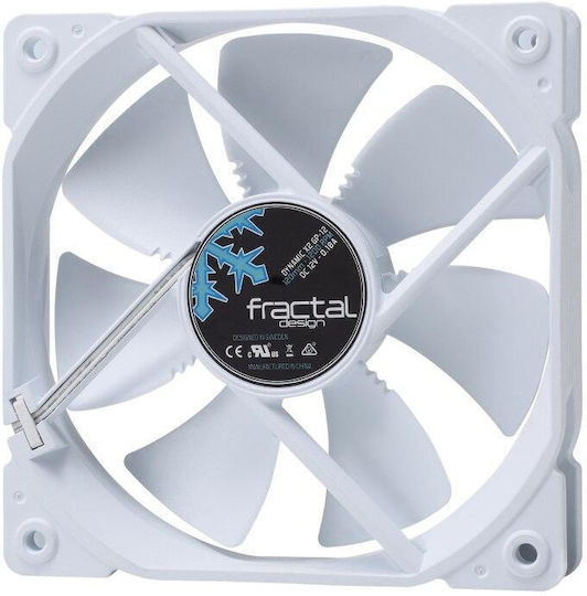 Fractal Design Dynamic X2 GP-12 120mm 3-Pin Case Fan White