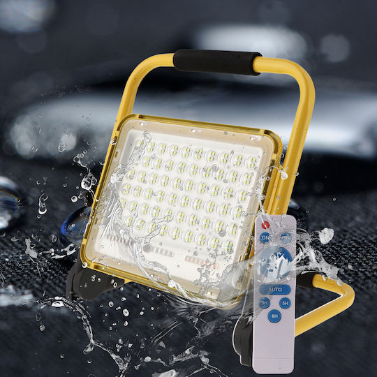 Ledme Rezistent la apă Proiector LED 30W Alb Rece 6000K cu Telecomandă IP65