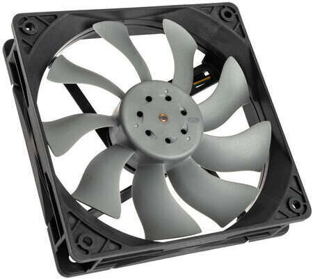 Akasa Otto SF12 Ventilator Pentru Carcasă 120mm (2000rpm / 97.02cfm) Fără Iluminare LED și Conexiune 4-Pin PWM