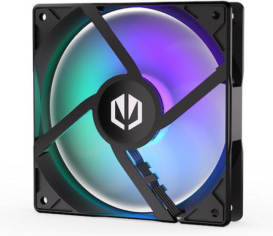 Endorfy Stratus Case Fan 120mm (1400rpm) με ARGB Φωτισμό και Σύνδεση 3-Pin / 4-Pin PWM