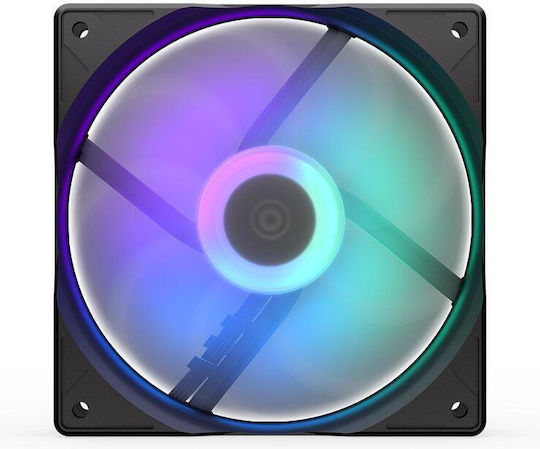 Endorfy Stratus Case Fan 120mm (1400rpm) με ARGB Φωτισμό και Σύνδεση 3-Pin / 4-Pin PWM