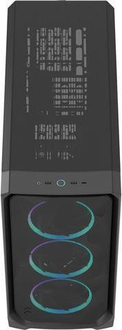 Fractal Design Meshify 3 XL RGB Light Tint Gaming Midi Tower Κουτί Υπολογιστή με Πλαϊνό Παράθυρο Μαύρο