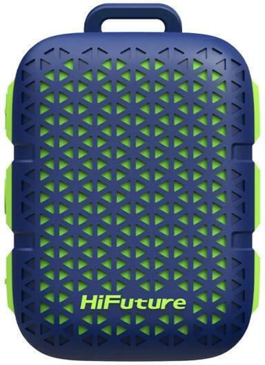 HiFuture Pocket S Αδιάβροχο Ηχείο Bluetooth 5W με Διάρκεια Μπαταρίας έως 5 ώρες Μπλε