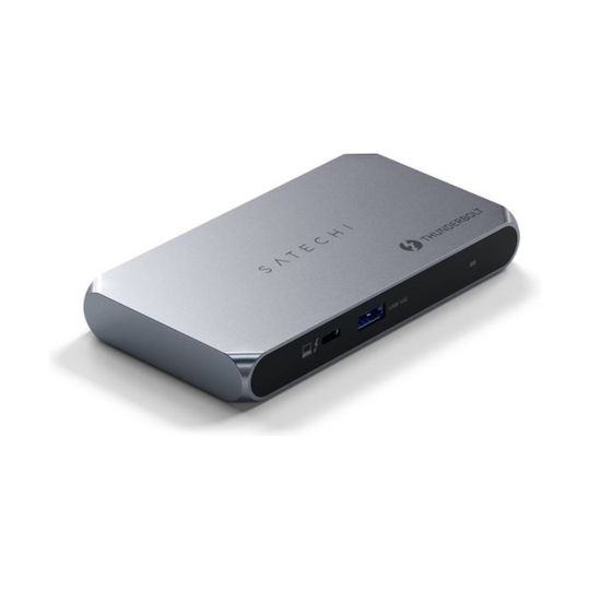 Satechi Slim Hub Pro Thunderbolt 4 Docking Station mit 4K PD Ethernet Gray