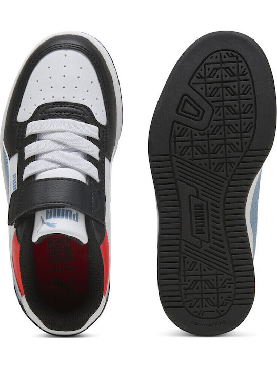 Caven 2.0 Block Παιδικά Sneakers με Σκρατς Λευκά 394462-17