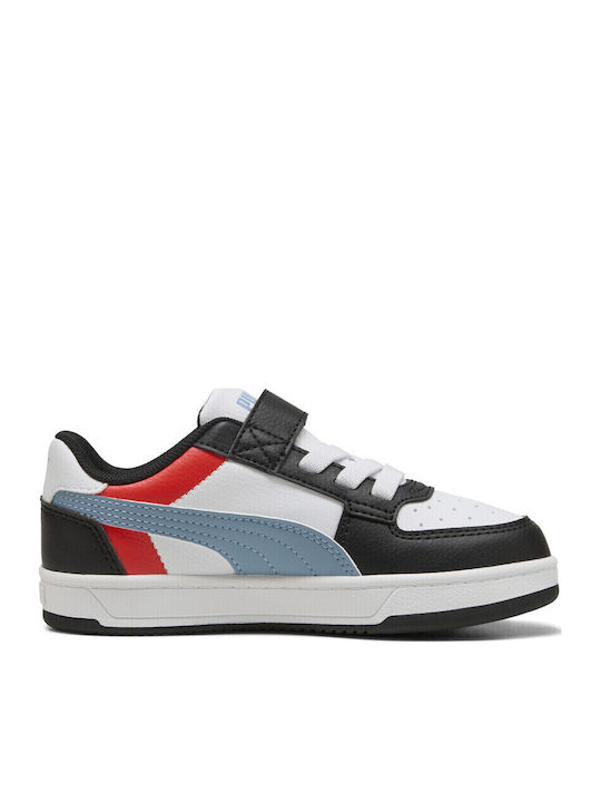 Caven 2.0 Block Παιδικά Sneakers με Σκρατς Λευκά 394462-17