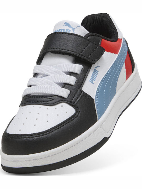 Caven 2.0 Block Παιδικά Sneakers με Σκρατς Λευκά 394462-17