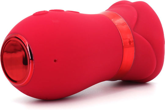 4 In 1 Mouth Sucking-licking Vibrator Vibrator Red