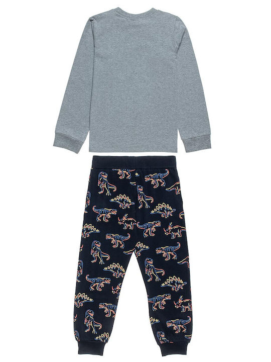 Alouette Kinder Schlafanzug Winterlich Gray