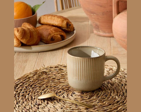 Secret de Gourmet Κούπα Κεραμική Μπεζ 360ml Secret de Gourmet Κούπα Κεραμική Μπεζ 360ml