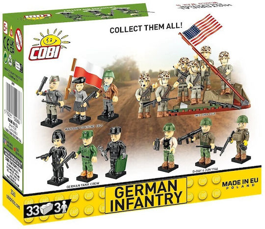 Cobi Τουβλάκια German Infantry 33τμχ