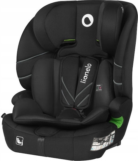 Lionelo Levi Fix Καθισματάκι Αυτοκινήτου i-Size με Isofix Black Carbon