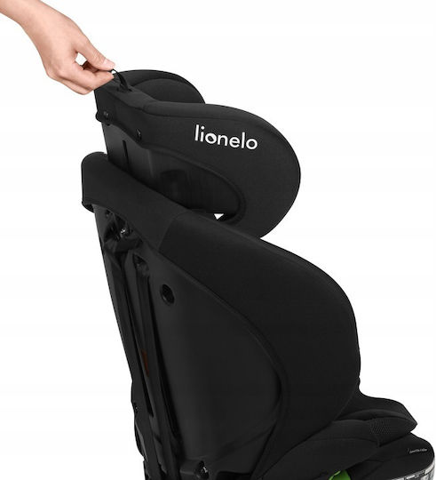 Lionelo Levi Fix Καθισματάκι Αυτοκινήτου i-Size με Isofix Black Carbon
