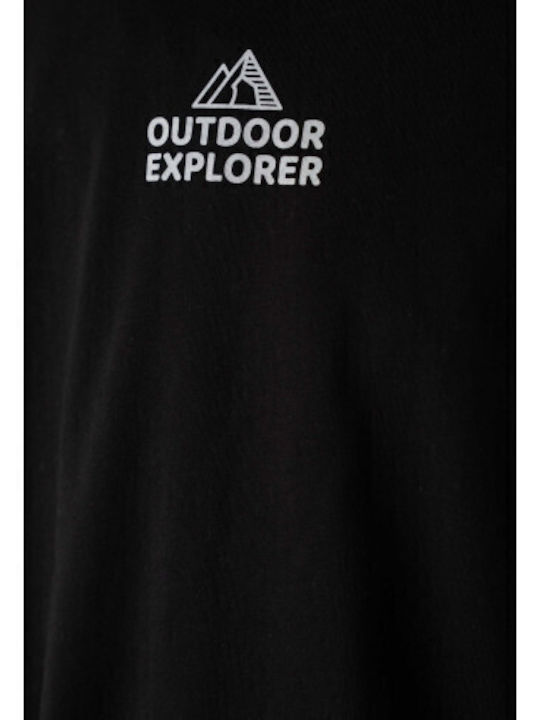 Kids Top Long-sleeved Black