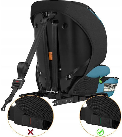 Lionelo Levi Fix Καθισματάκι Αυτοκινήτου i-Size με Isofix Blue Cobalt