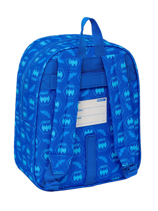 Batman School Bag Trolley Kindergarten Blue 22 x 10 x 27cm