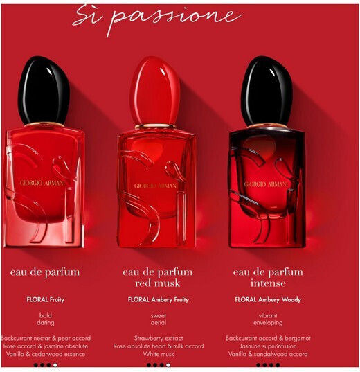 Giorgio Armani Sì Passione Red Musk Eau de Parfum 30ml