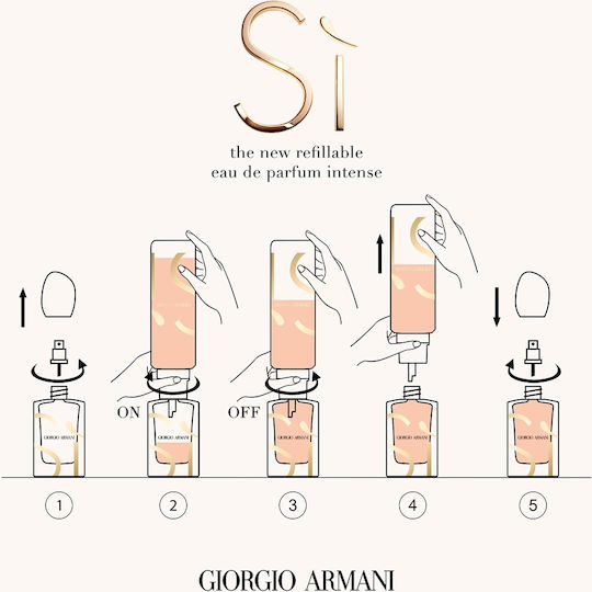 Giorgio Armani Si Intense Eau de Parfum Refillable Refillable 100ml