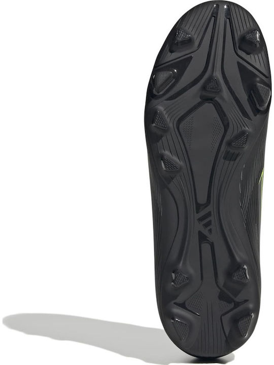 F50 Club FG/MG Kids Soccer Cleats With Molded Studs Black