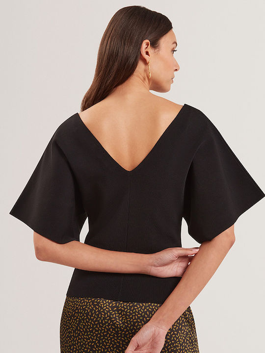 Ted Baker Reginah Bluză Neagră