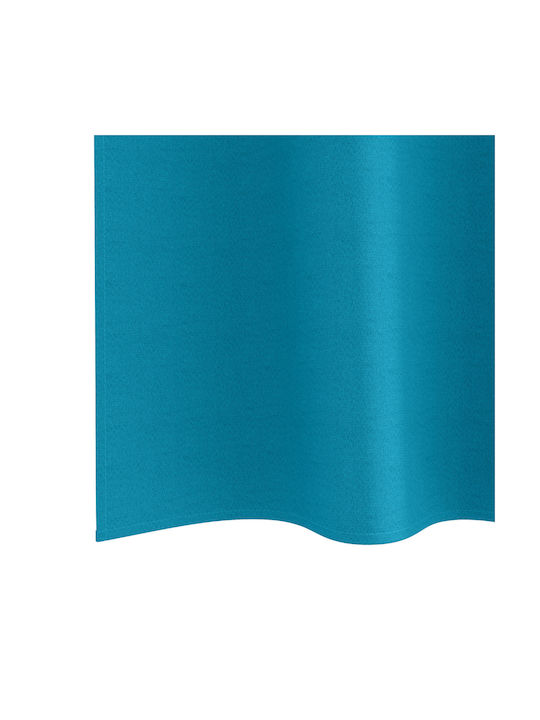vidaXL Set Perdele Fereastra Cu Capse Turcoaz 140x245cm